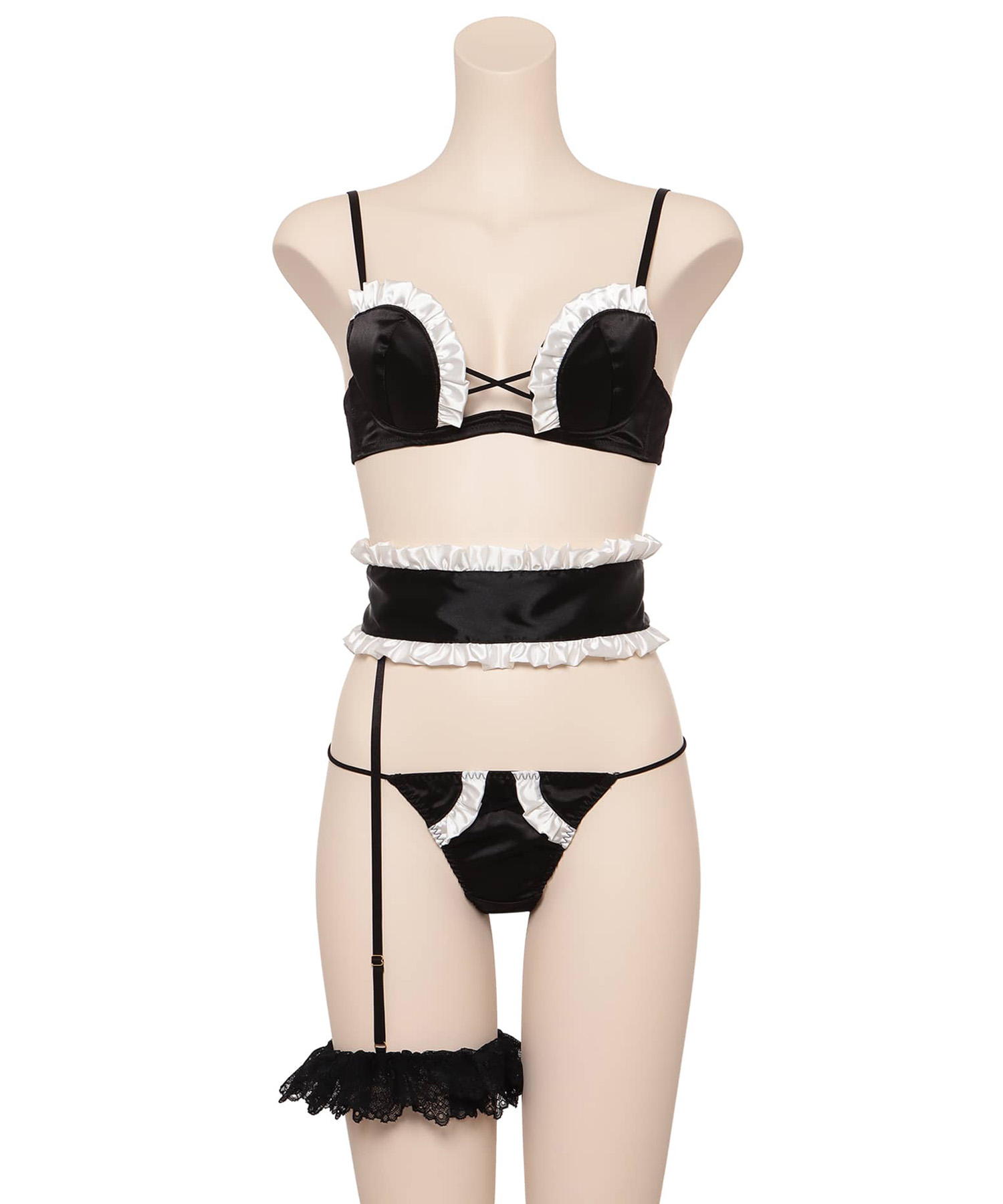 ラッフルサテン ホットリフト ブラセット