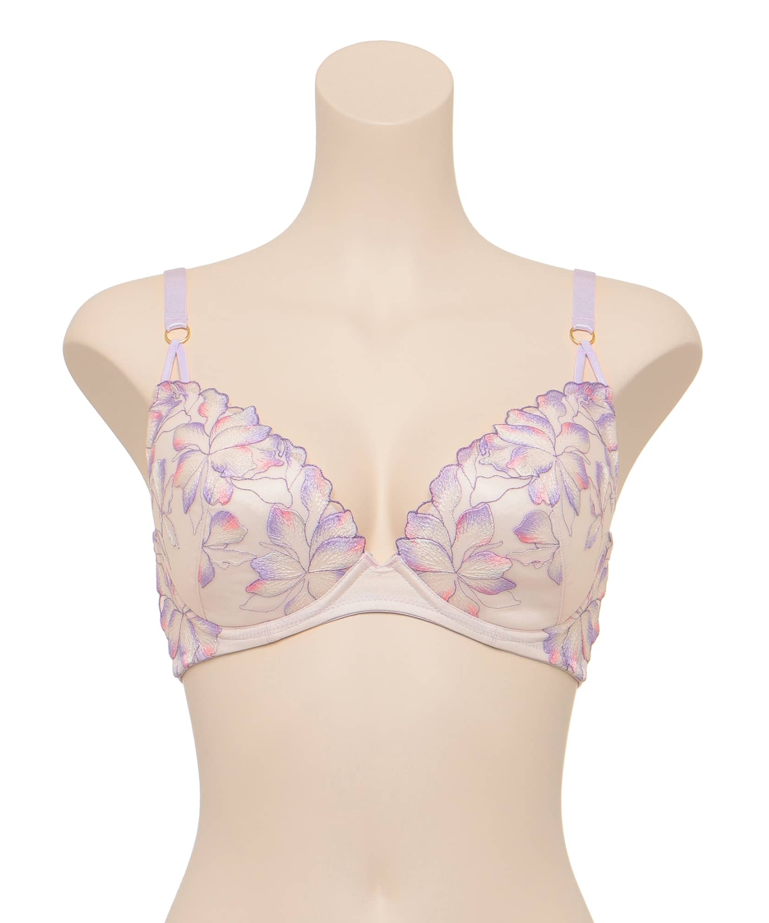 カラフルフラワー グラマーアップ ブラ