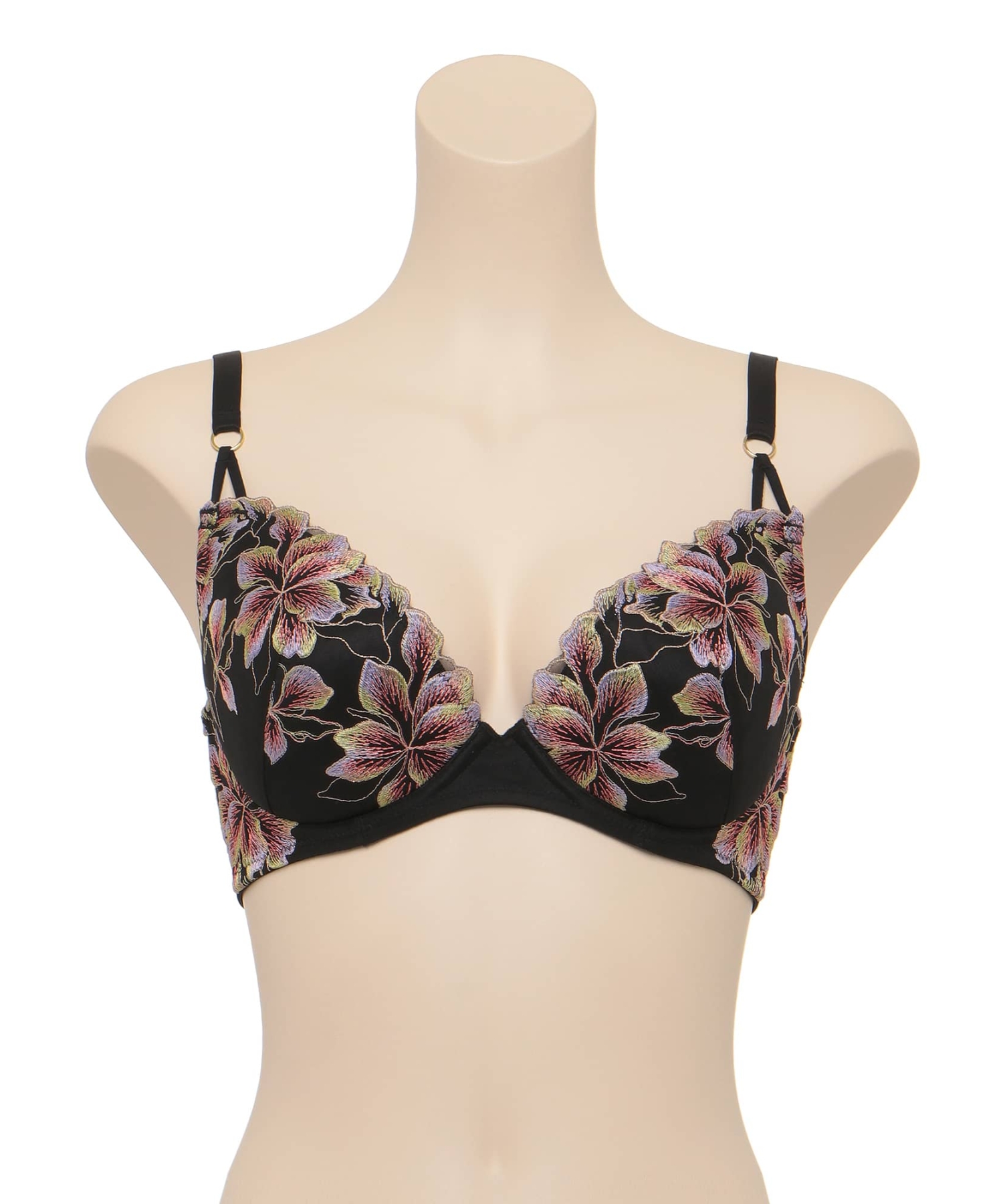 カラフルフラワー グラマーアップ ブラ