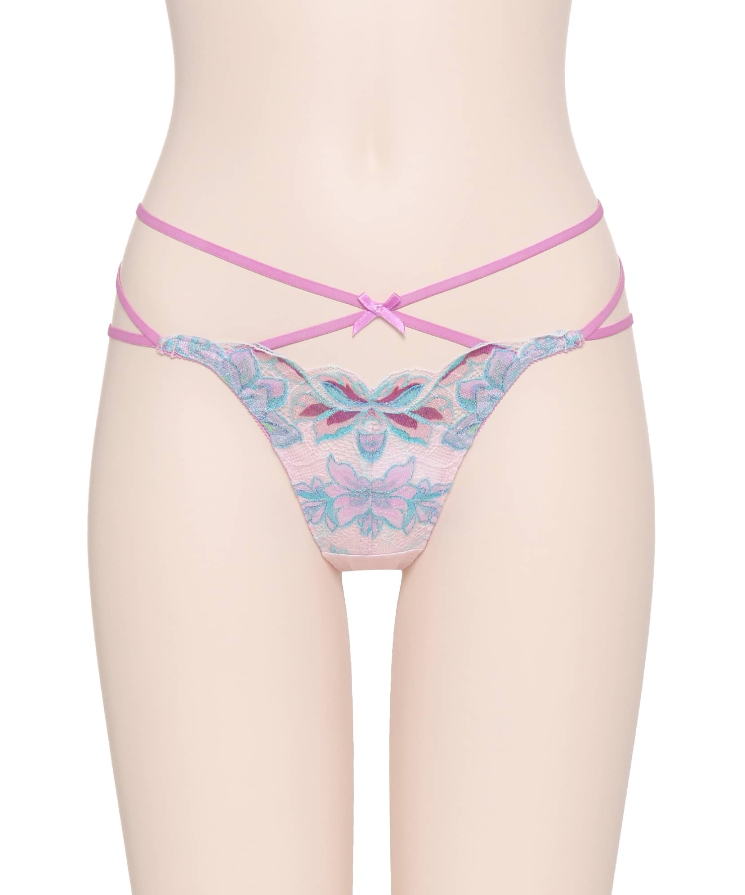 ピクトリアルフラワー コード ショーツ