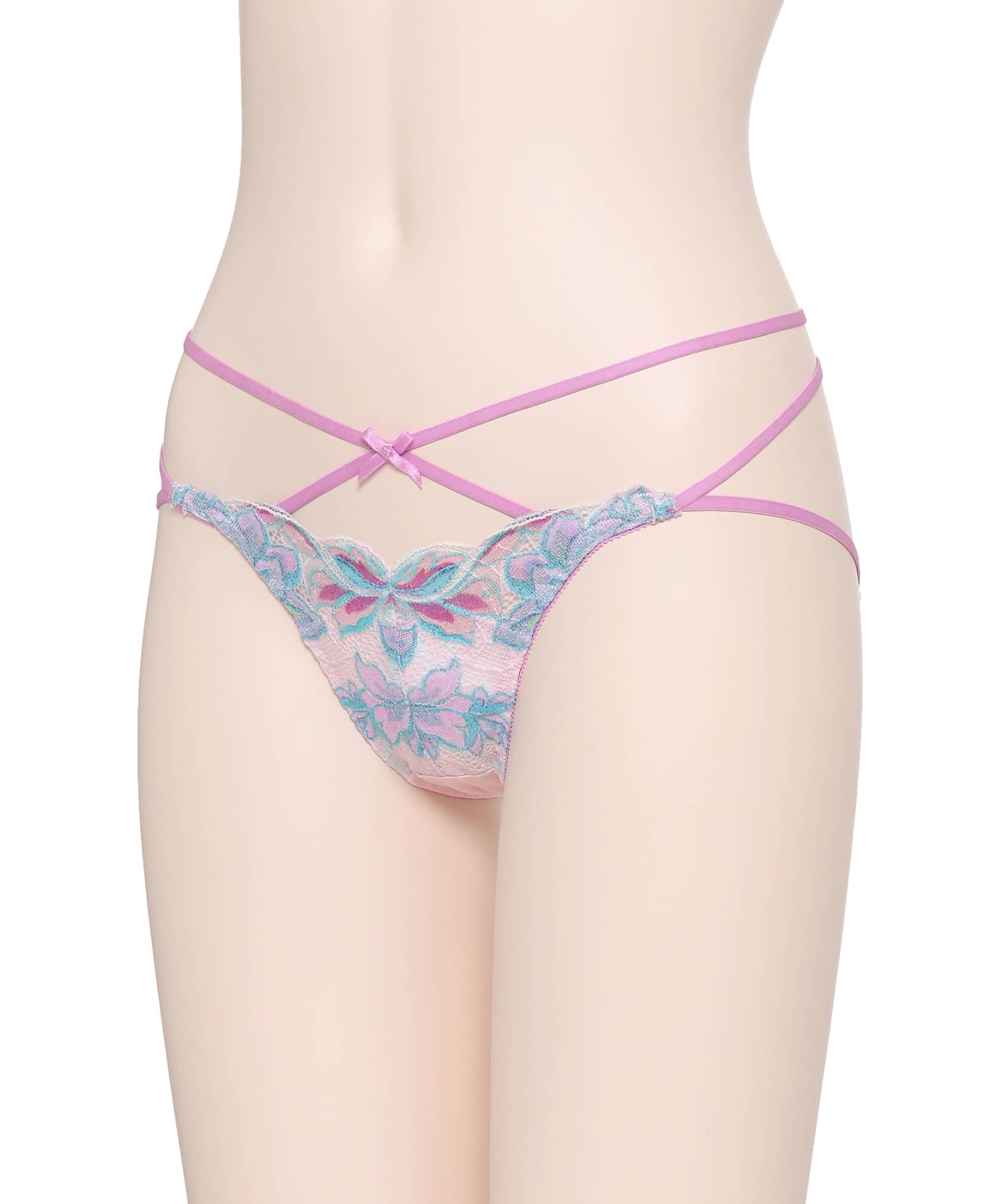 ピクトリアルフラワー コード ショーツ