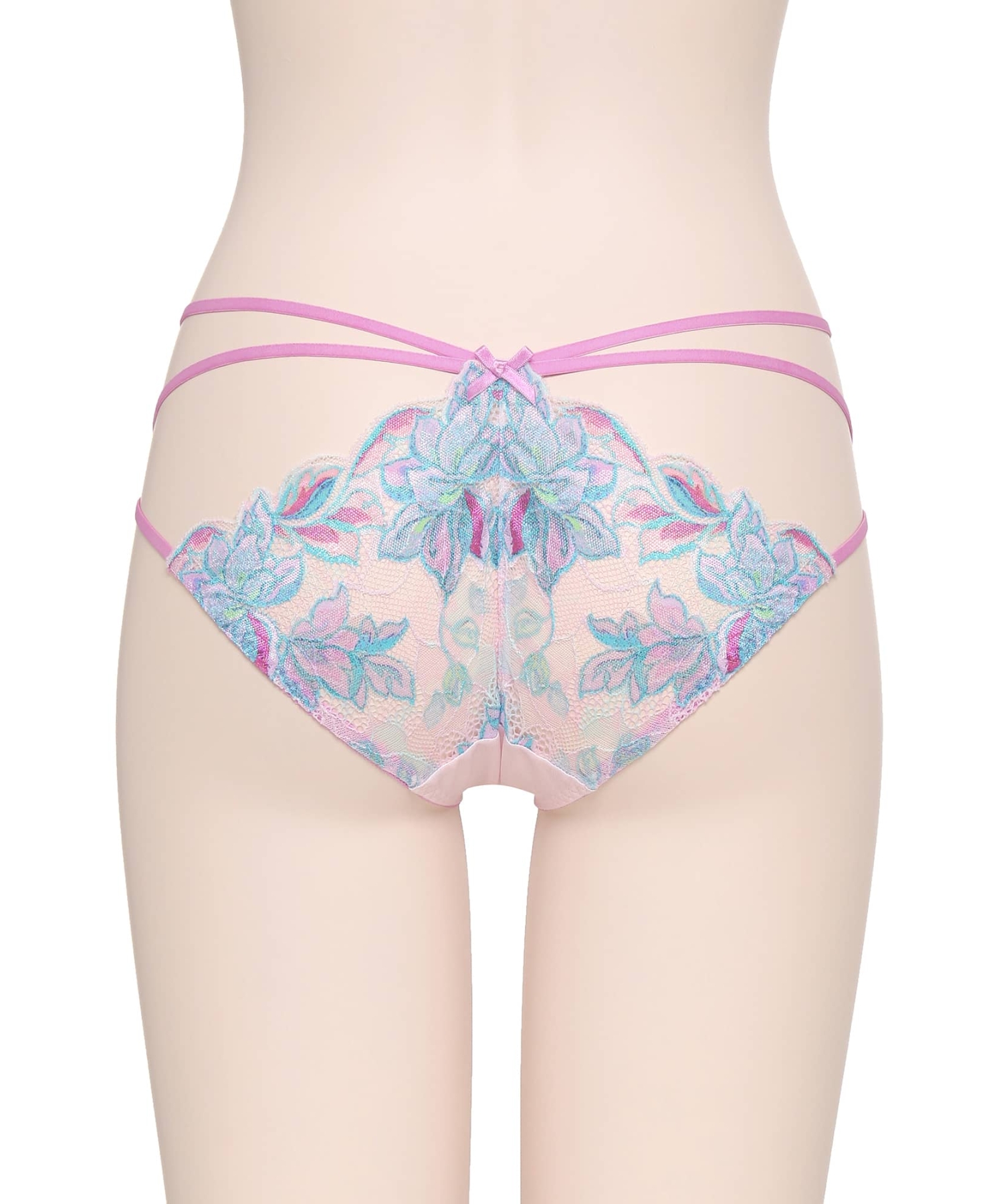 ピクトリアルフラワー コード ショーツ