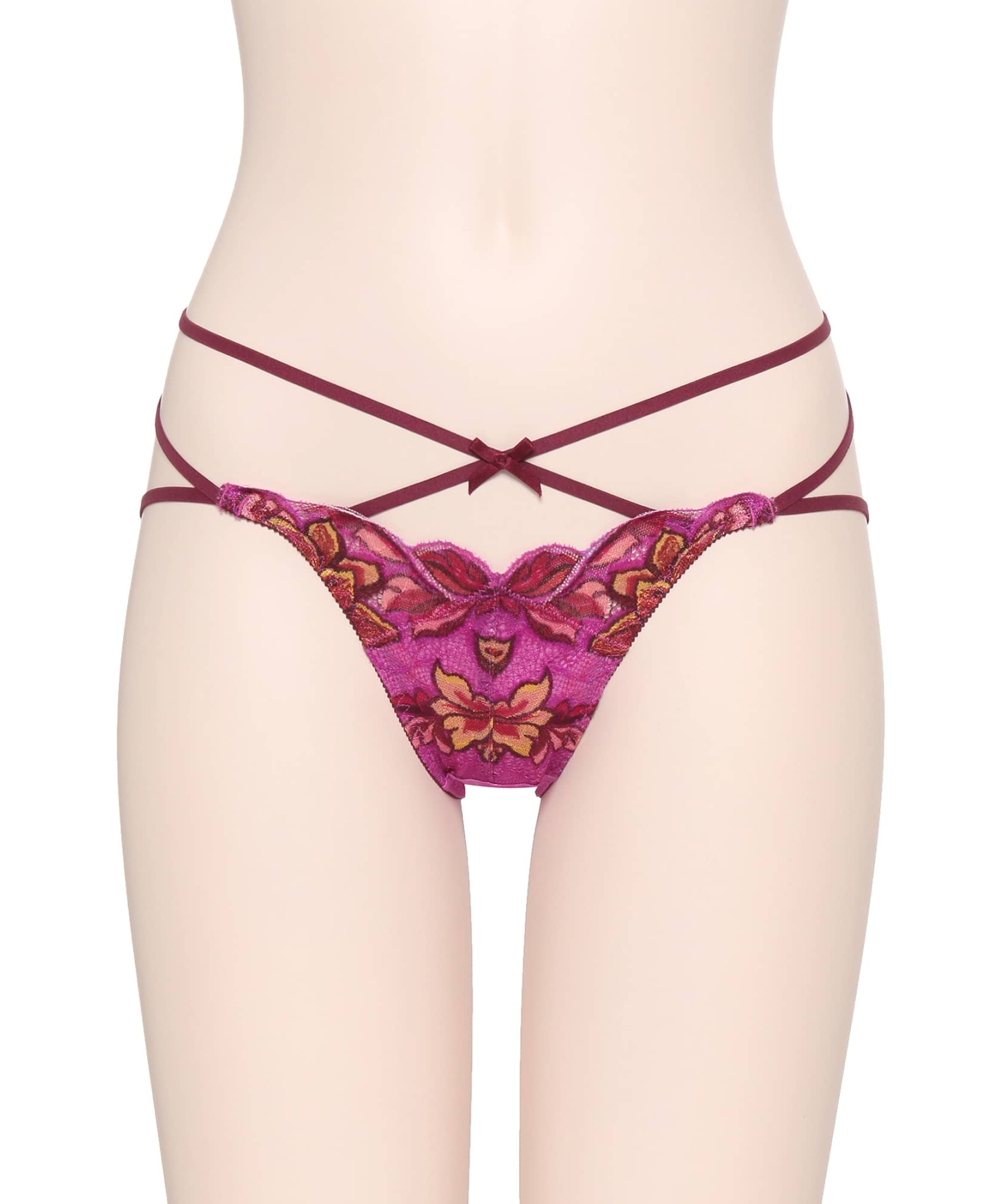 ピクトリアルフラワー コード ショーツ