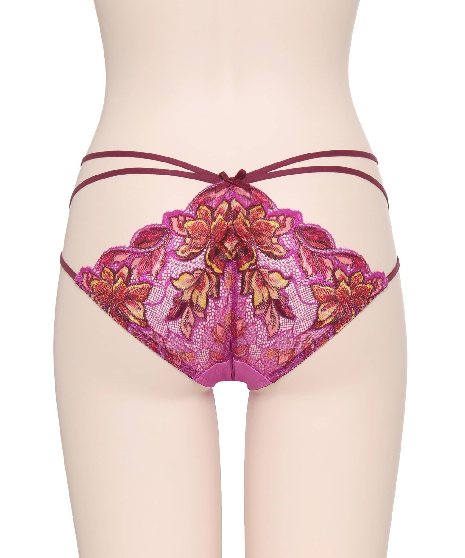 ピクトリアルフラワー コード ショーツ