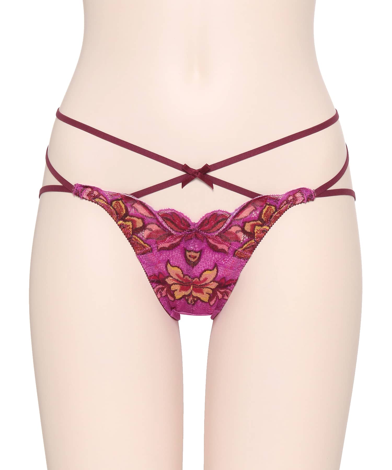 ピクトリアルフラワー コード ショーツ