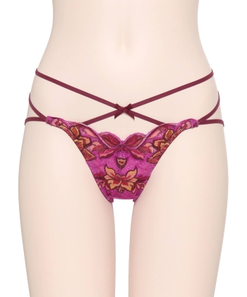 ピクトリアルフラワー コード ショーツ