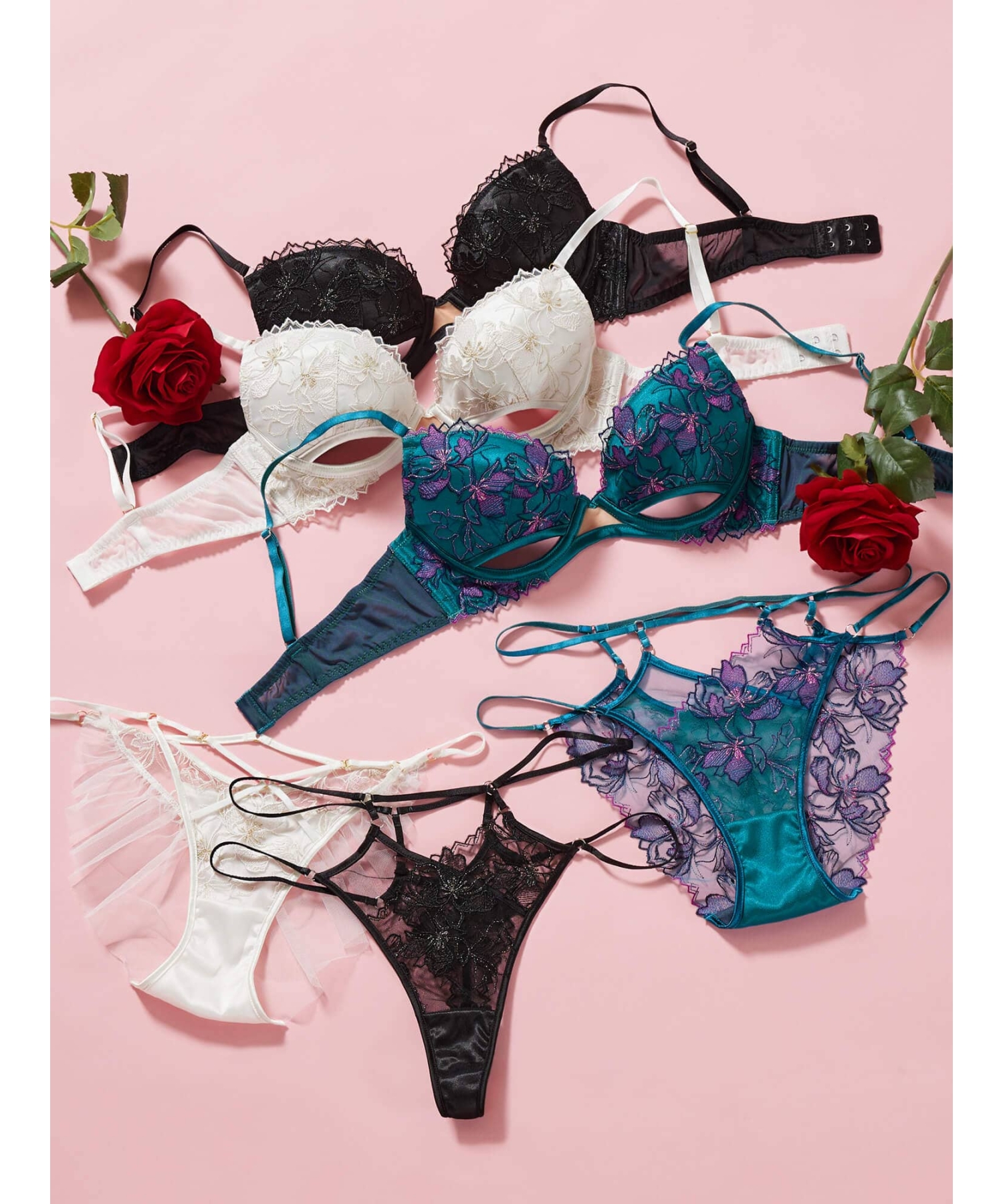 テンプティングフローラ チュールレース ショーツ