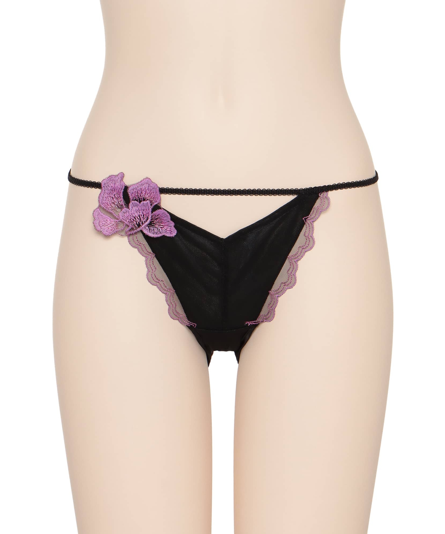 リーディングフラワー モチーフ ショーツ