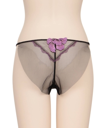 リーディングフラワー モチーフ ショーツ