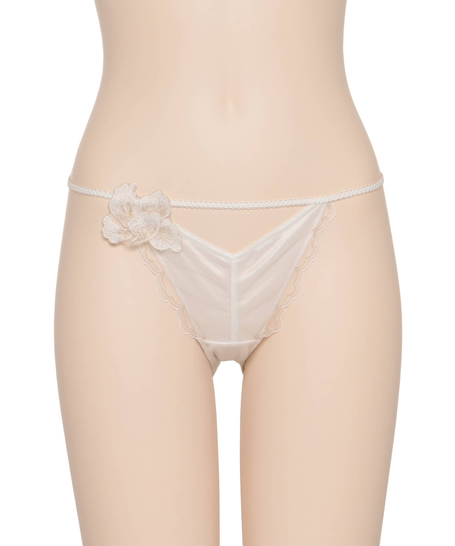 リーディングフラワー モチーフ ショーツ