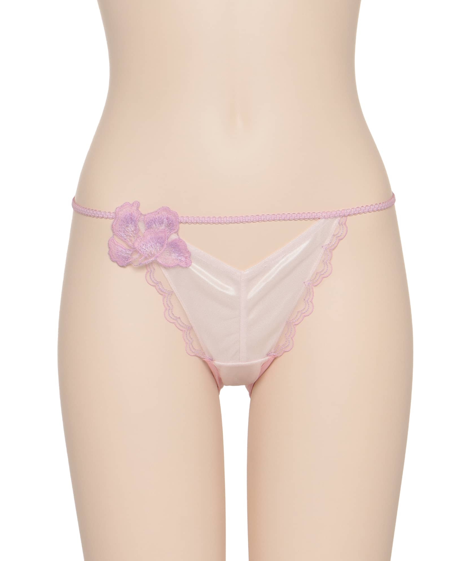 リーディングフラワー モチーフ ショーツ