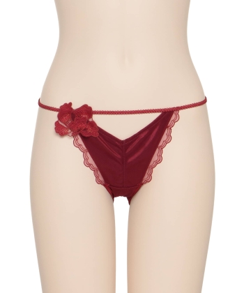 リーディングフラワー モチーフ ショーツ