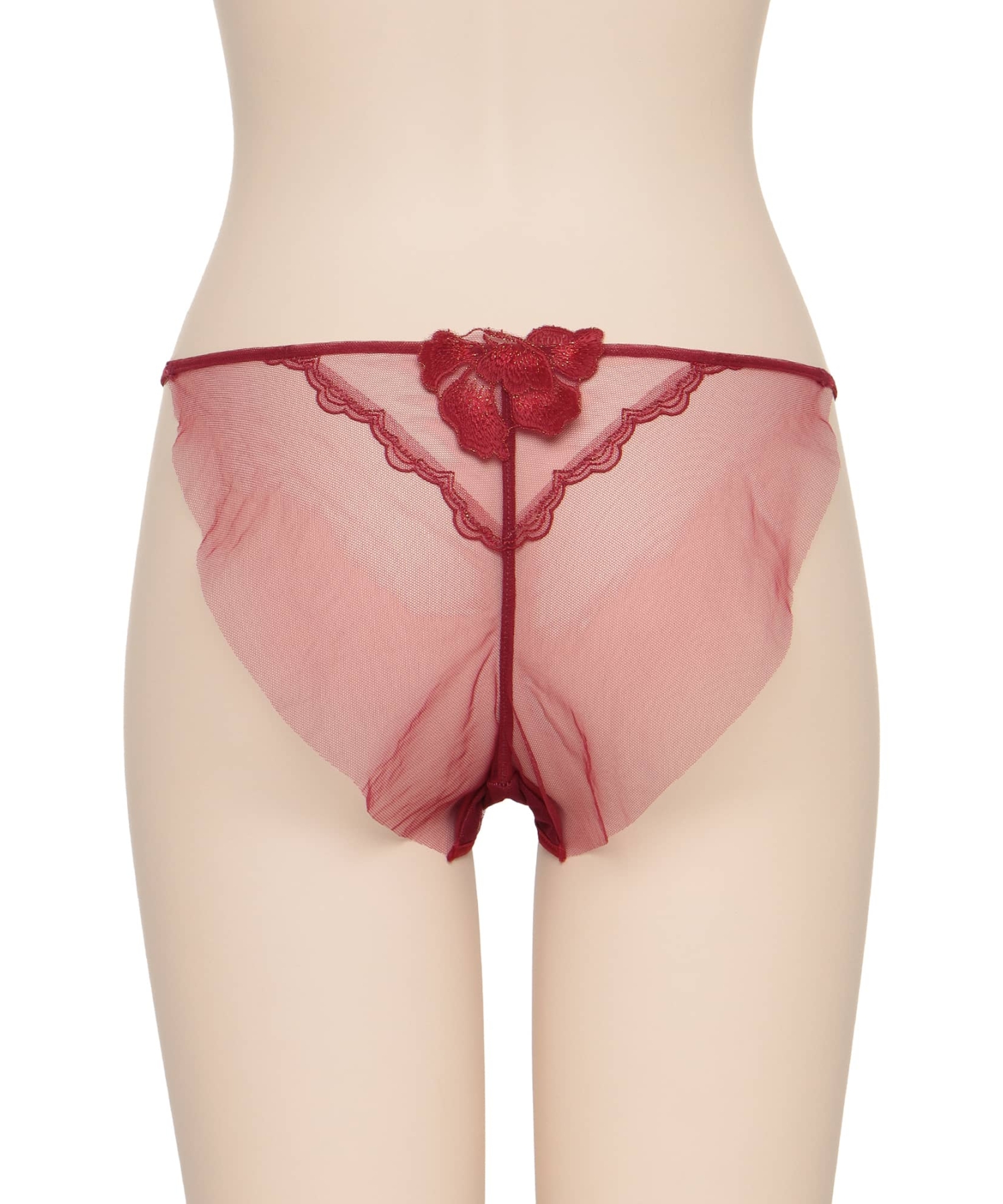 リーディングフラワー モチーフ ショーツ