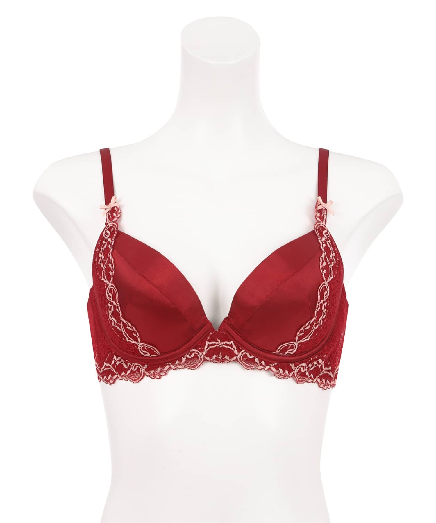 アーチレースリボン シャープメイク ブラ