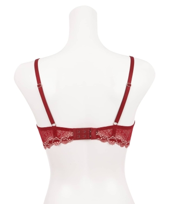 アーチレースリボン シャープメイク ブラ