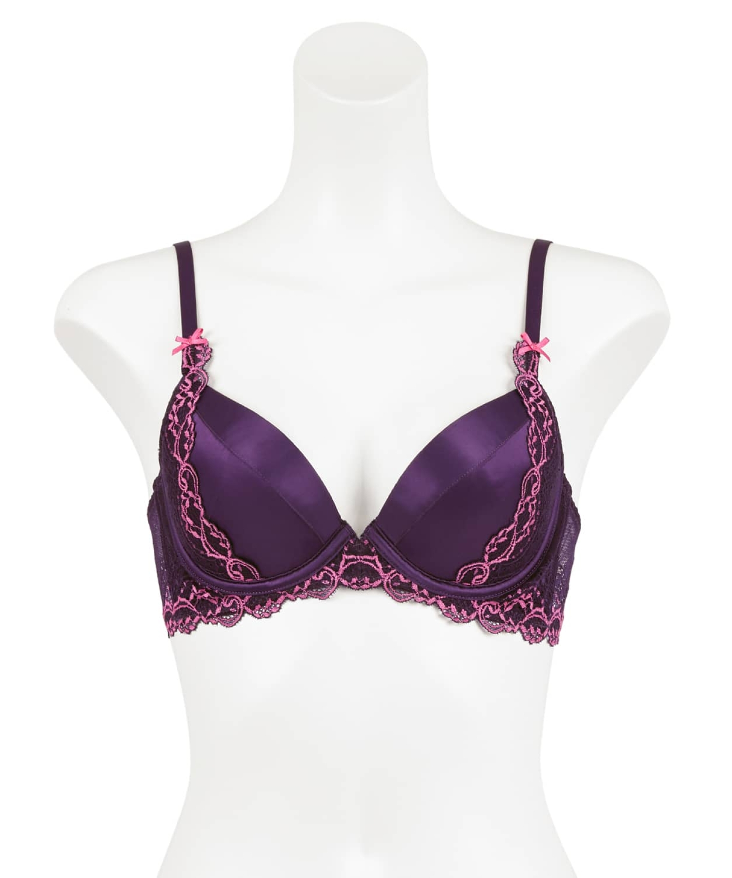 アーチレースリボン シャープメイク ブラ