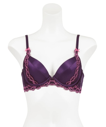 アーチレースリボン シャープメイク ブラ