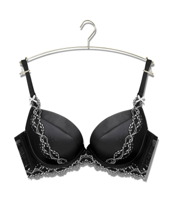 アーチレースリボン シャープメイク ブラ