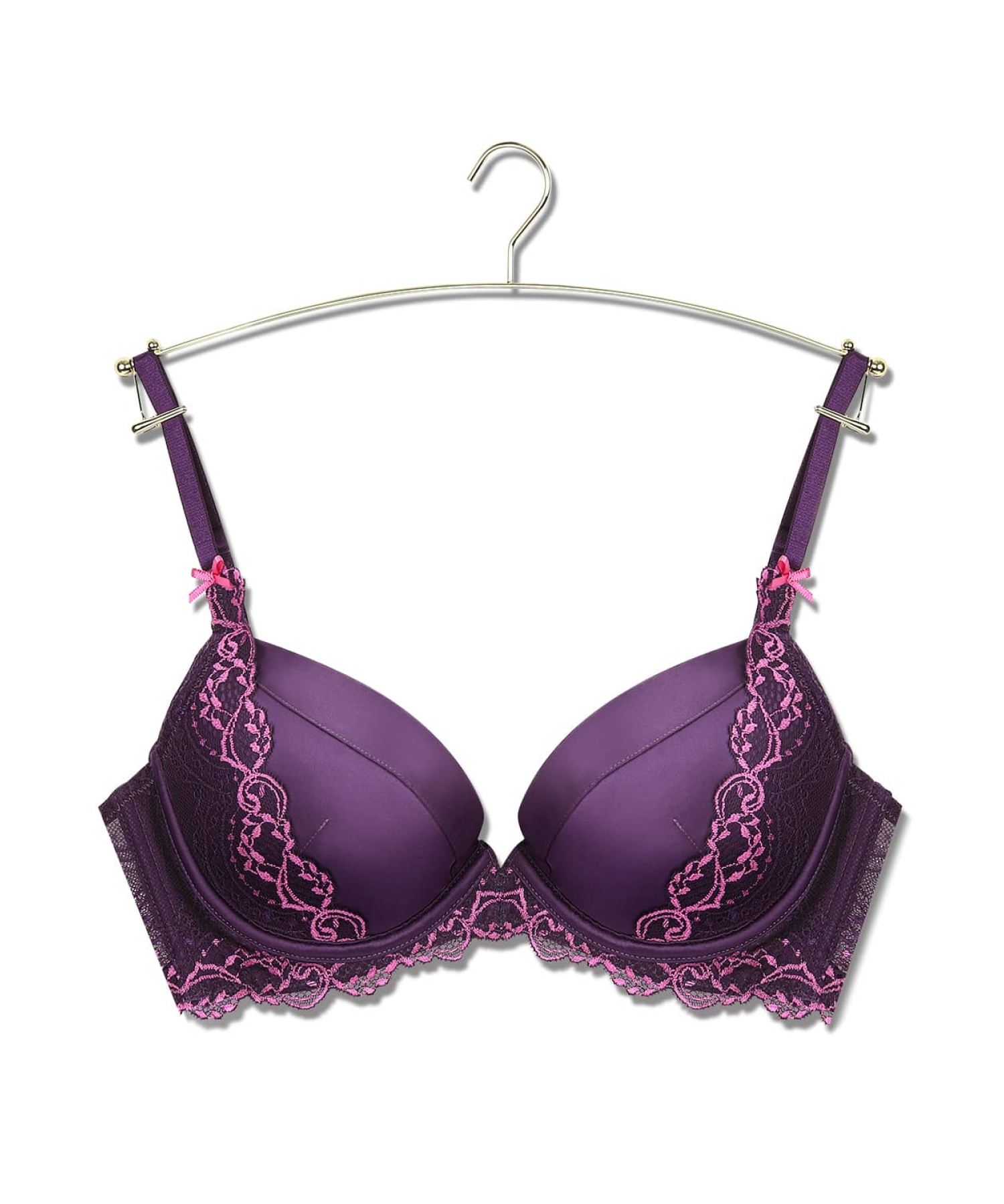 アーチレースリボン シャープメイク ブラ