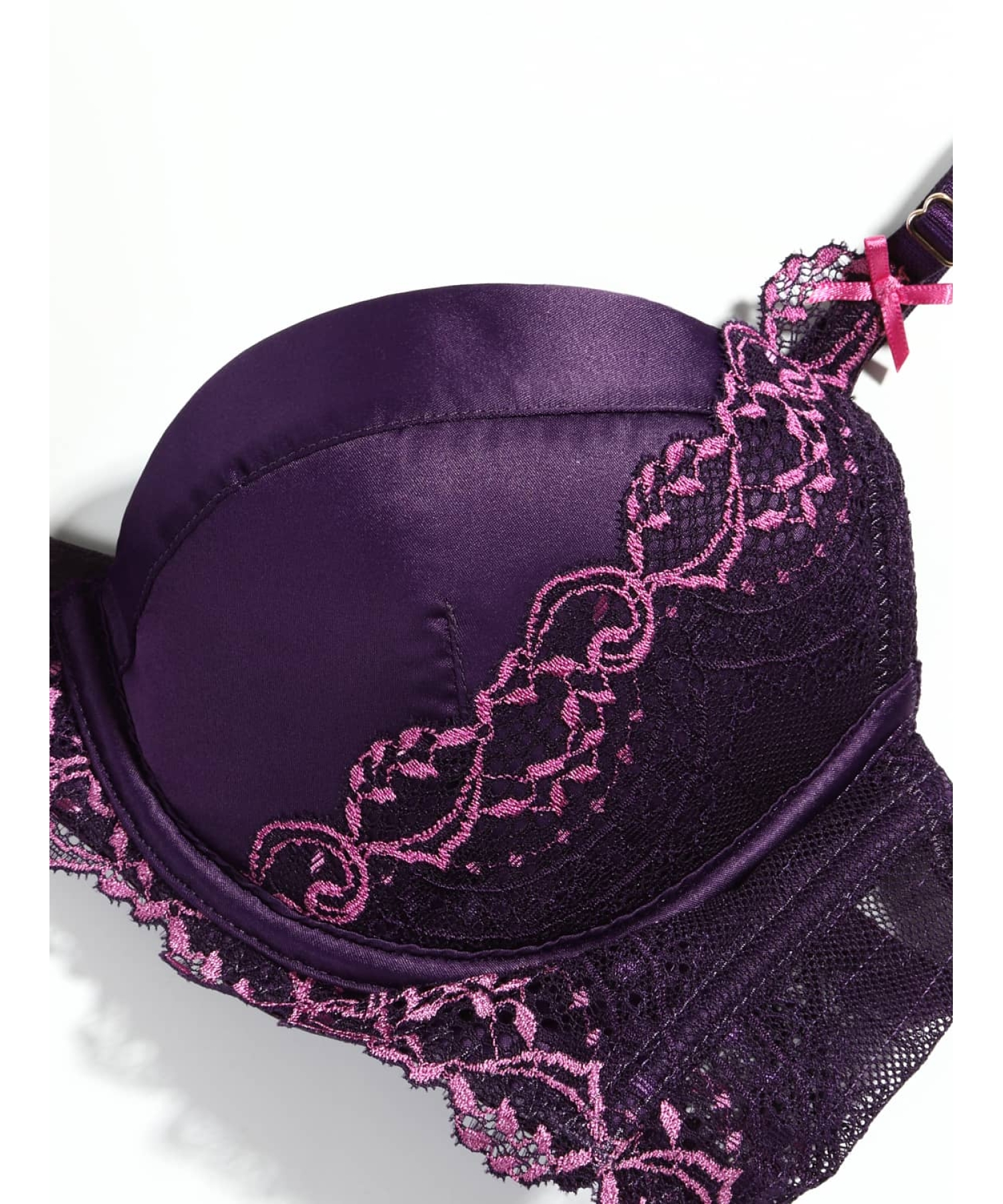 アーチレースリボン シャープメイク ブラ