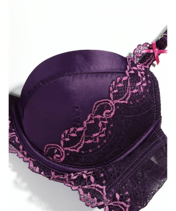 アーチレースリボン シャープメイク ブラ