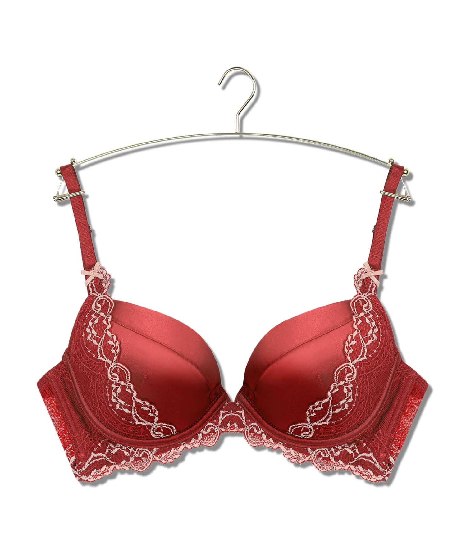 アーチレースリボン シャープメイク ブラ