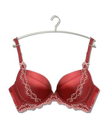 アーチレースリボン シャープメイク ブラ