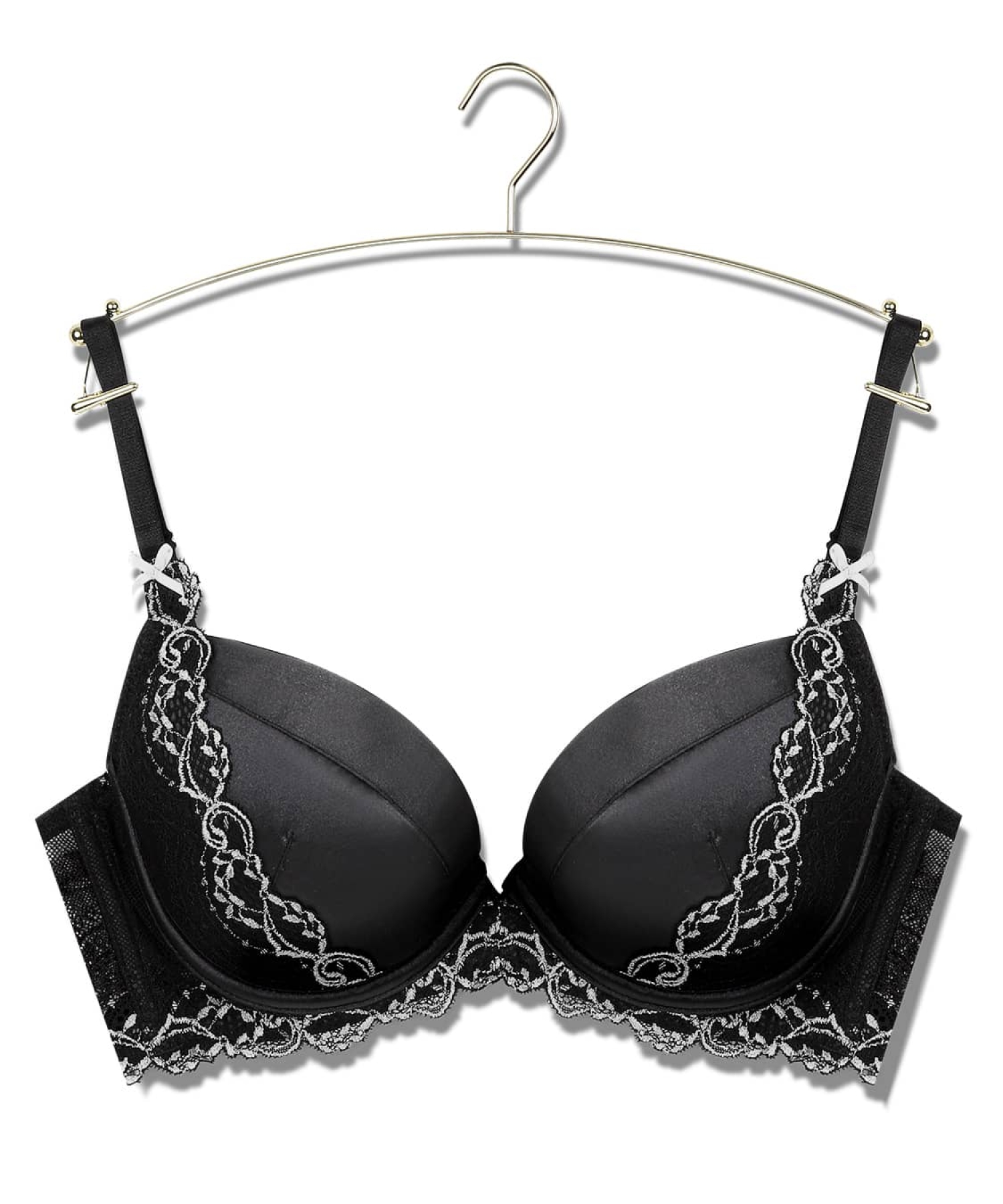 アーチレースリボン シャープメイク ブラ