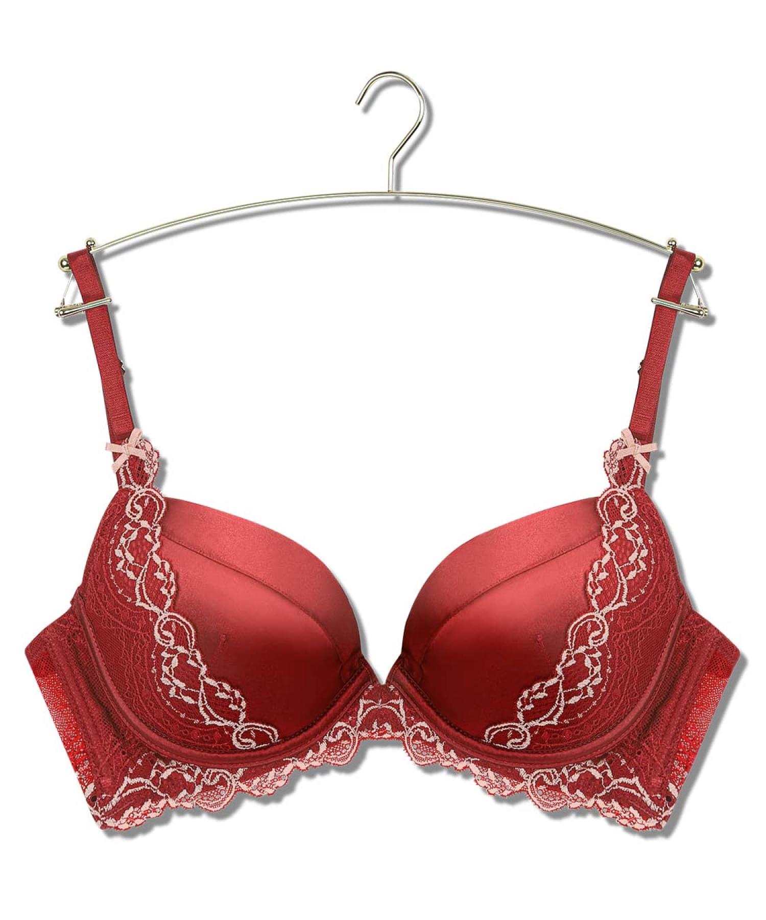 アーチレースリボン シャープメイク ブラ