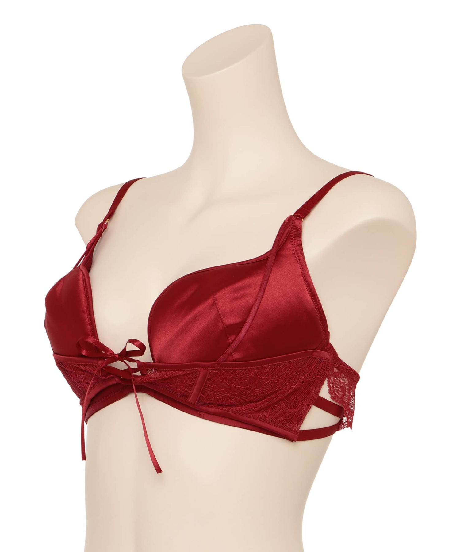 レーシーコルセット トリックリフト ブラ