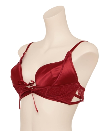 レーシーコルセット トリックリフト ブラ