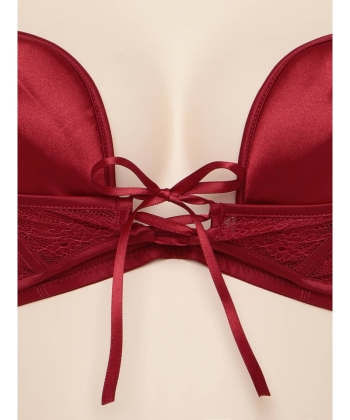 レーシーコルセット トリックリフト ブラ