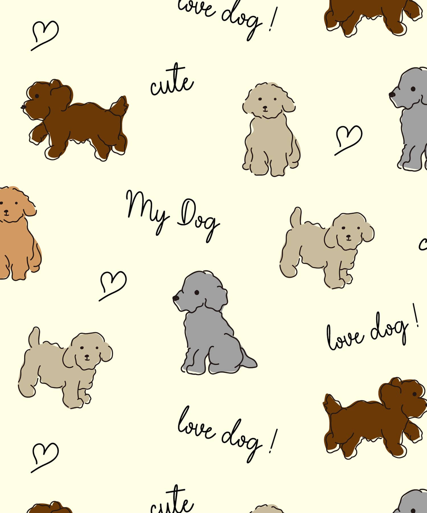 もこもこプードルズ メンズアンダーショーツ