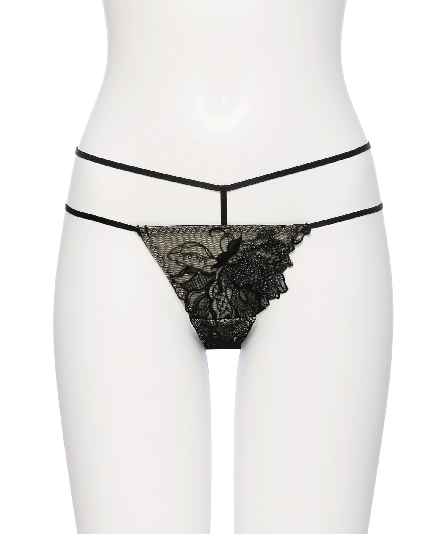 ポンプフラワー ストレッチレース ショーツ