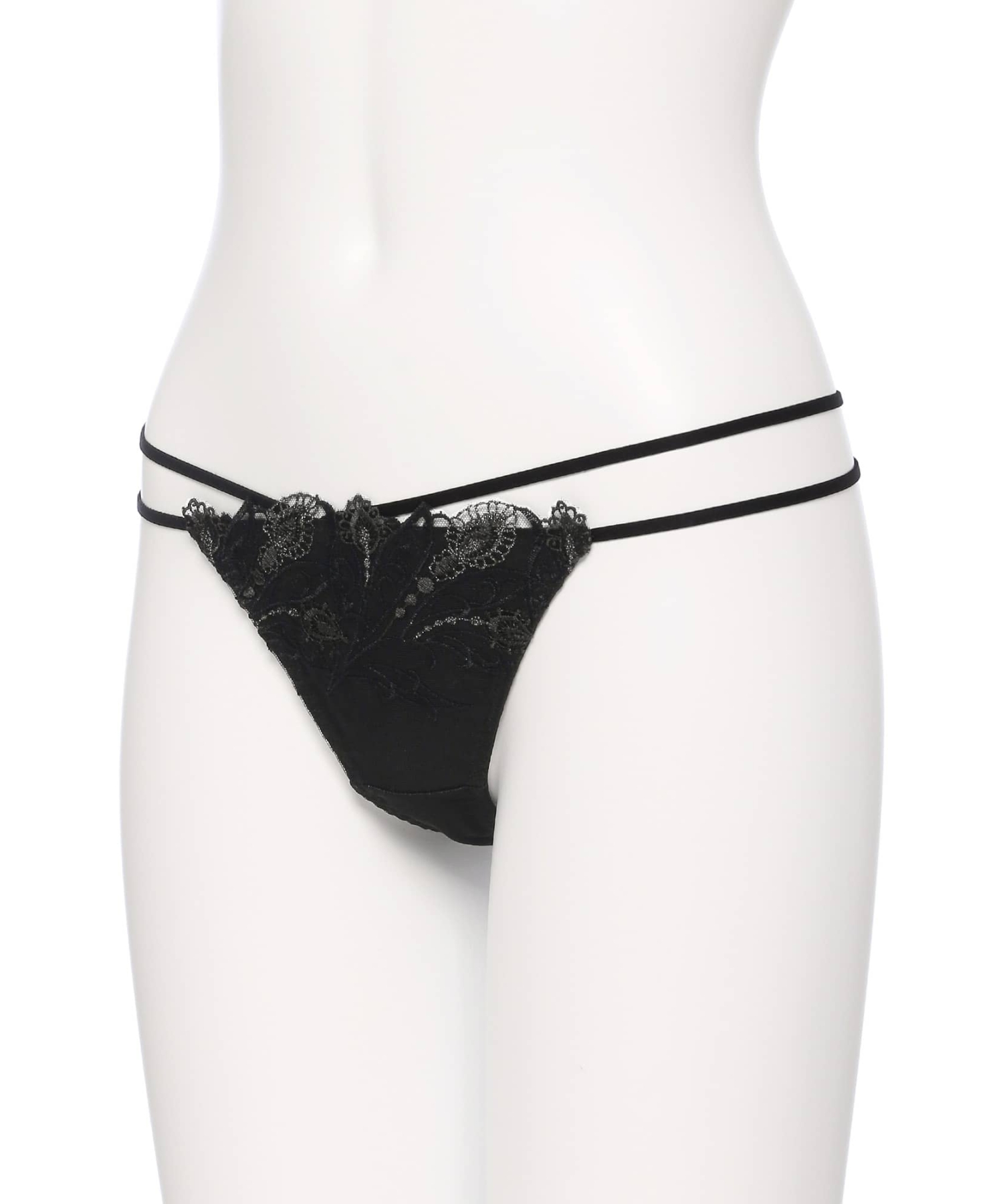 レーシーフェザー エンブレース Tバック