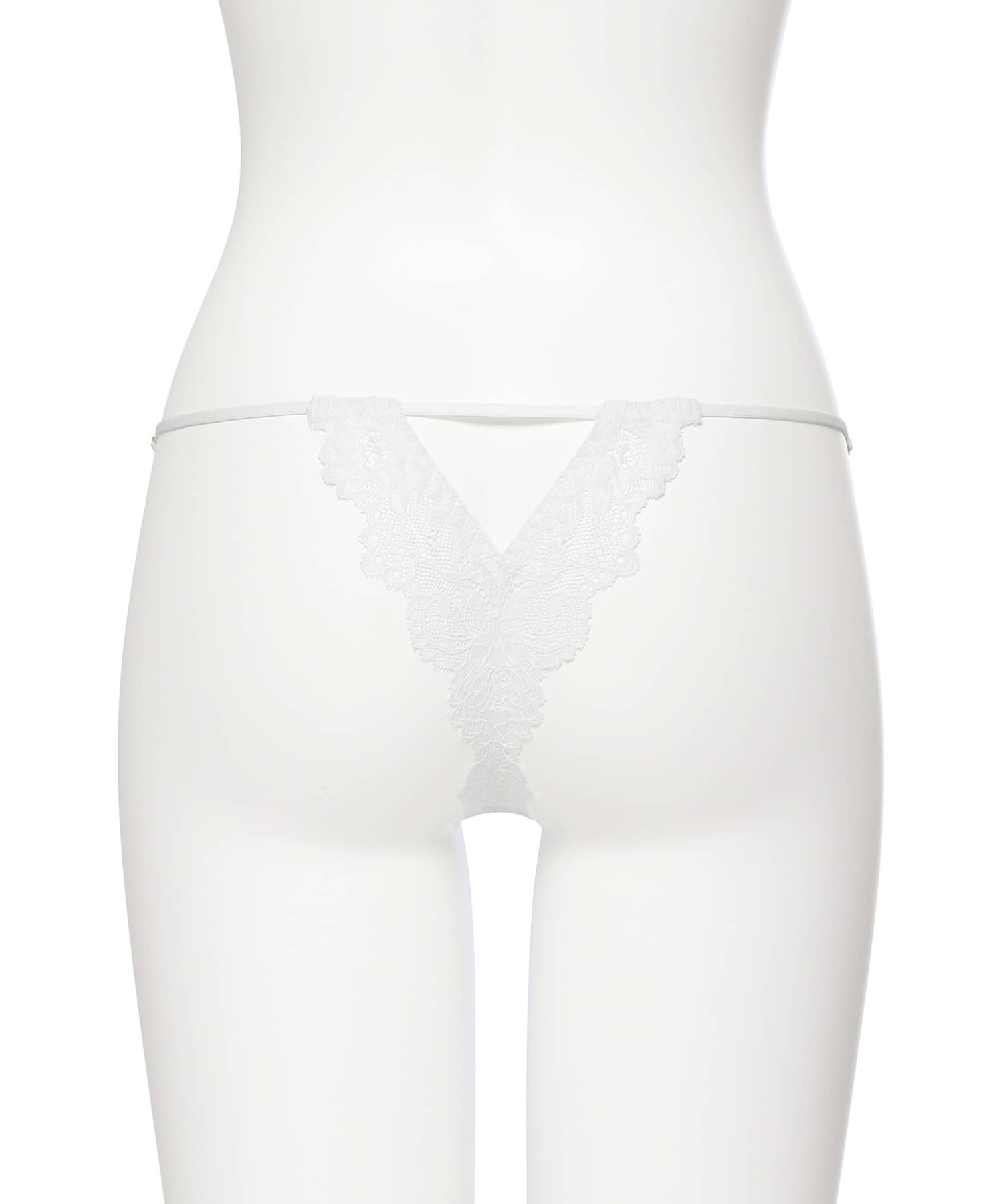 レーシーフェザー ストレッチレース Tバック