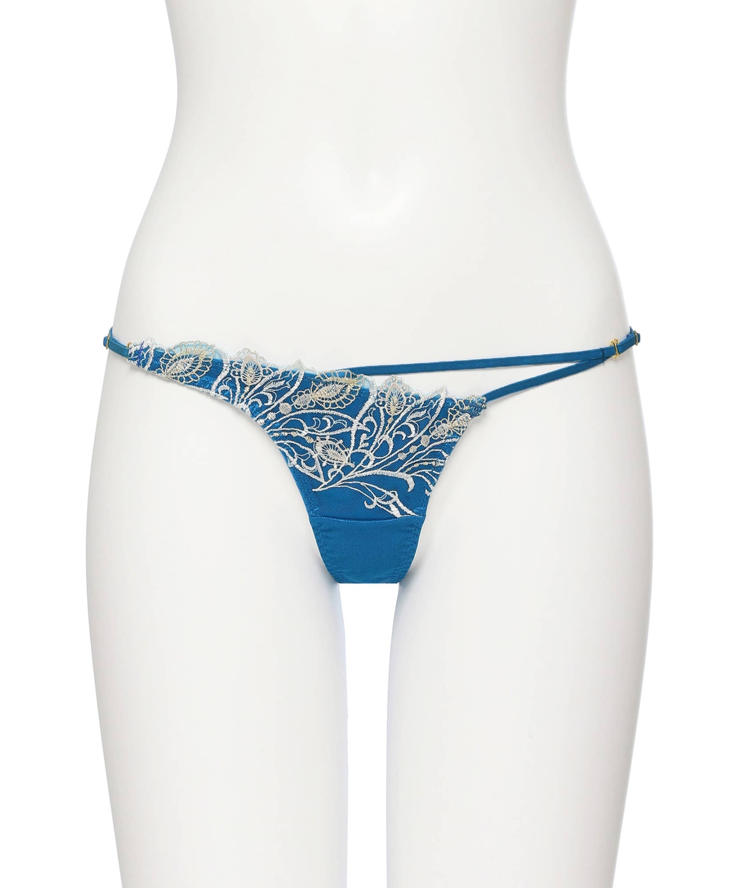 レーシーフェザー ストレッチレース Tバック