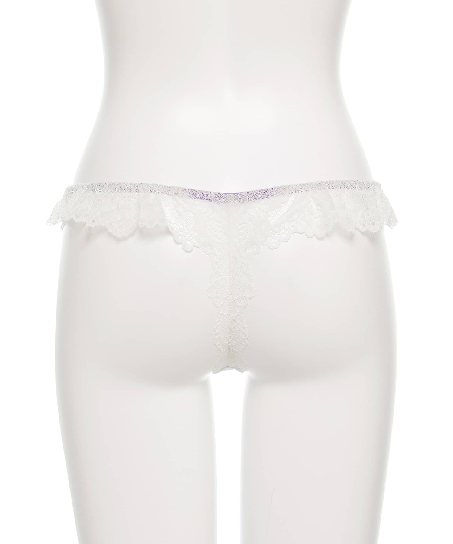 シャイニーバタフライ ストレッチレース Tバック