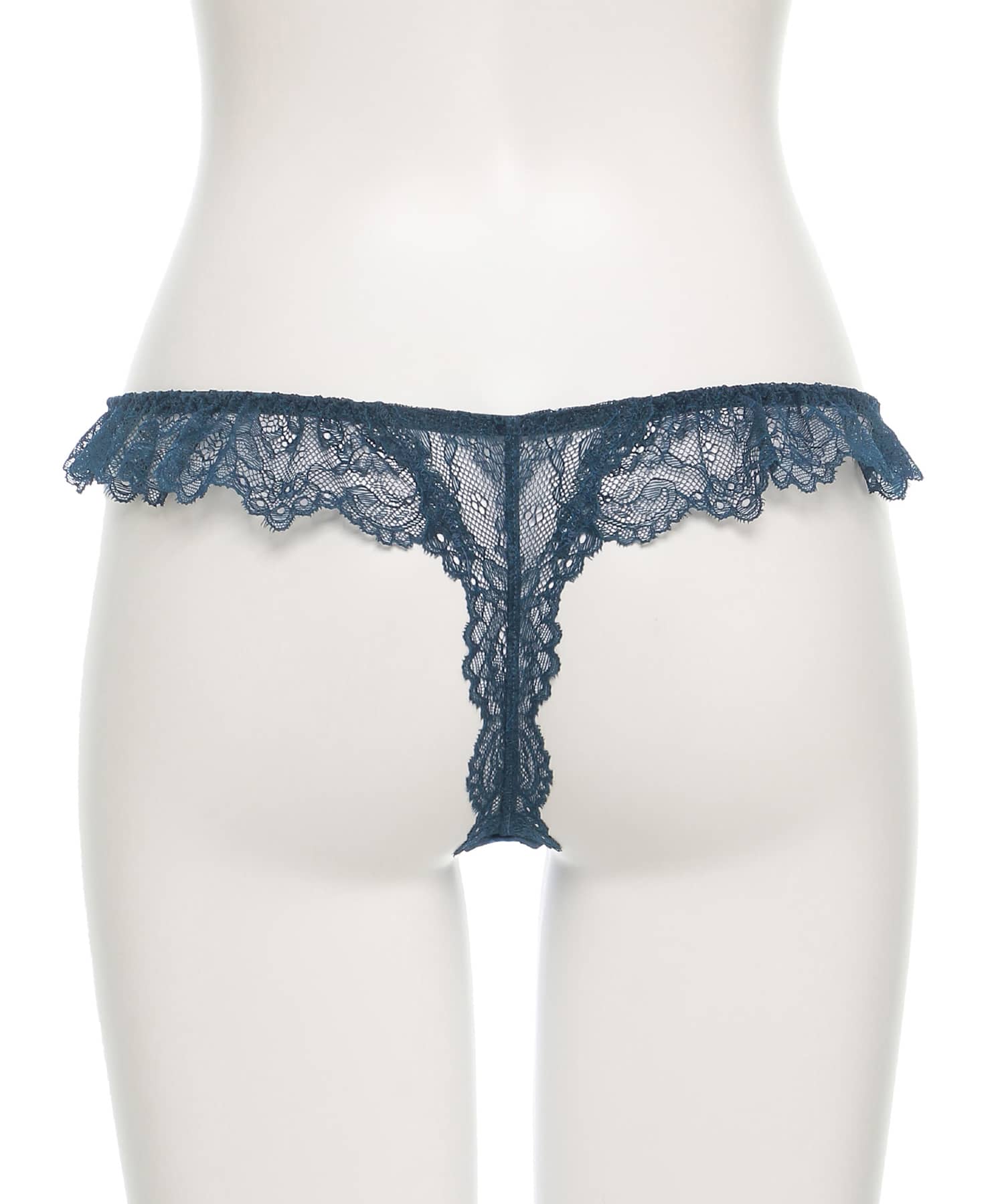 シャイニーバタフライ ストレッチレース Tバック