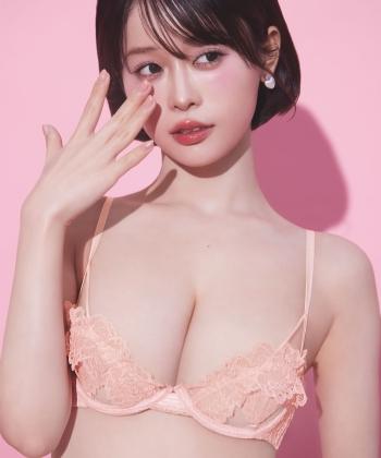 レーシーフリル ブラ&Tバック セット