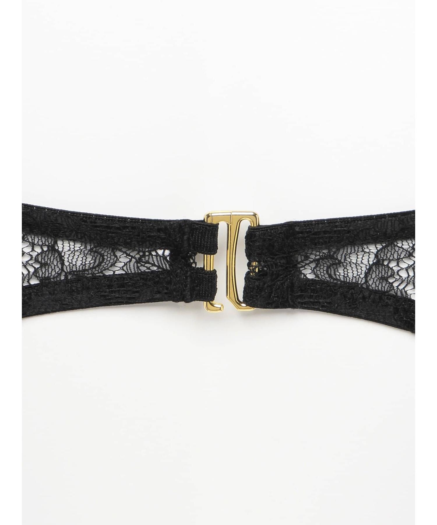 レーシーフリル ブラ&Tバック セット