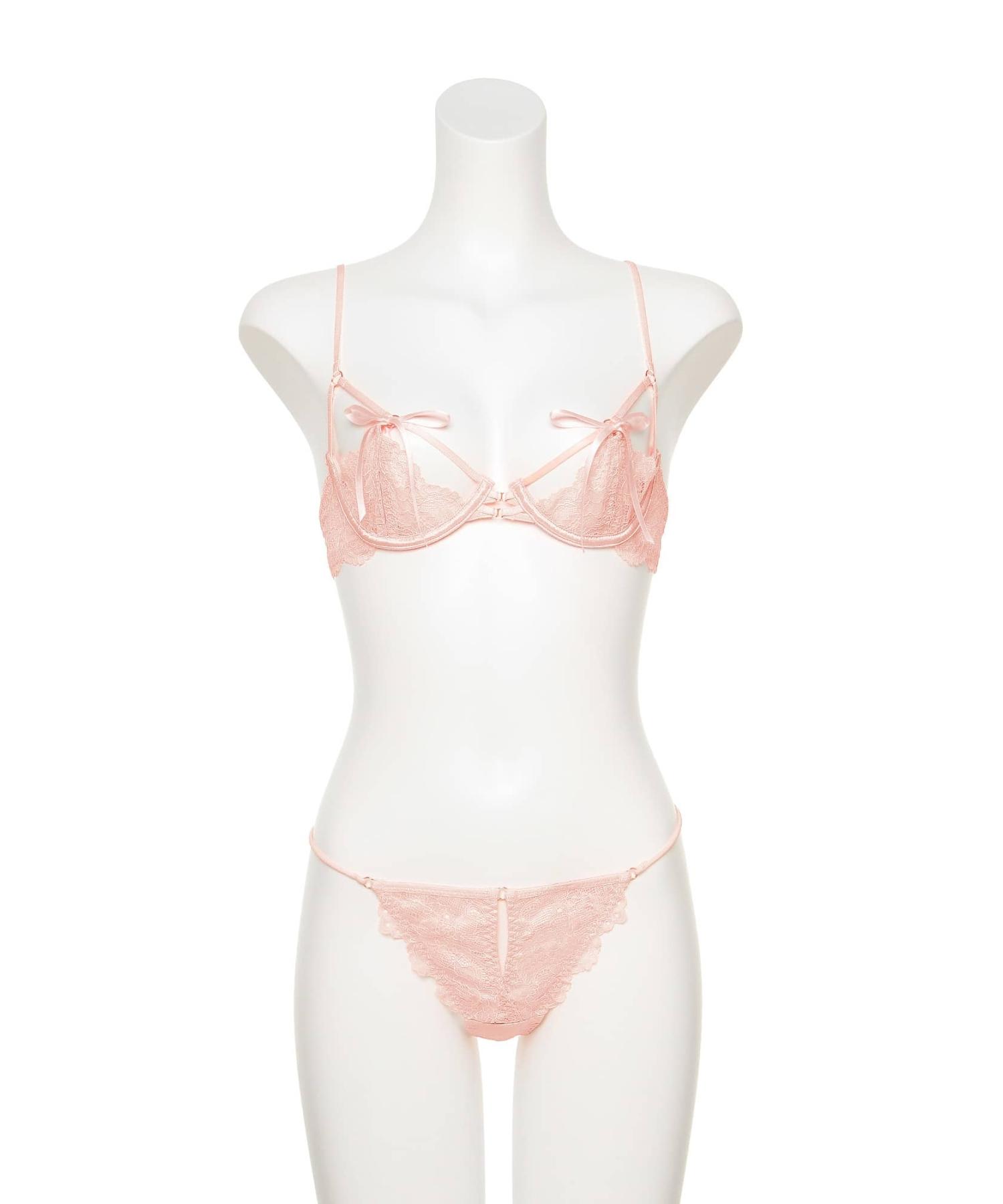 レーシードール ブラ&Tバック セット