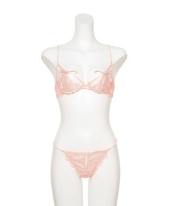 レーシードール ブラ&Tバック セット