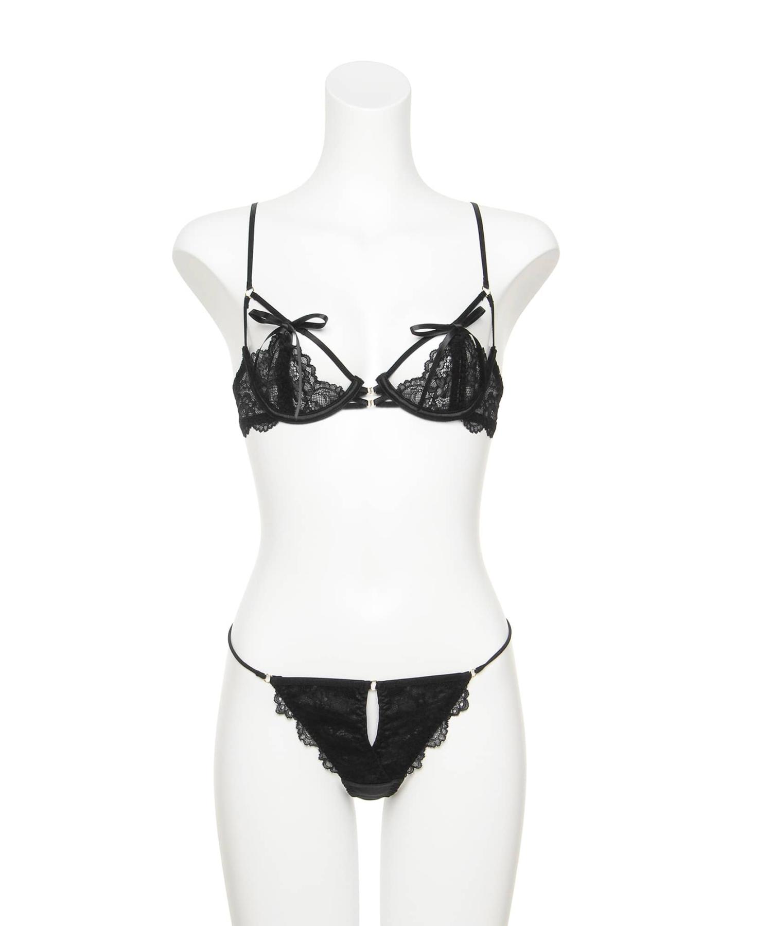 レーシードール ブラ&Tバック セット