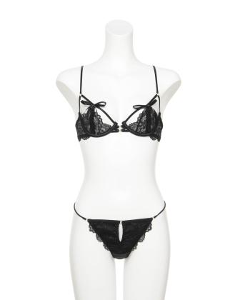 レーシードール ブラ&Tバック セット