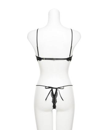 レーシードール ブラ&Tバック セット