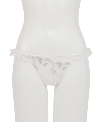 レーシーリボン フリル Tバック