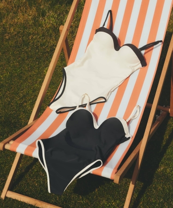 バイカラーカーブ ワンピース