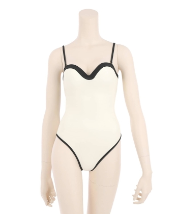 バイカラーカーブ ワンピース