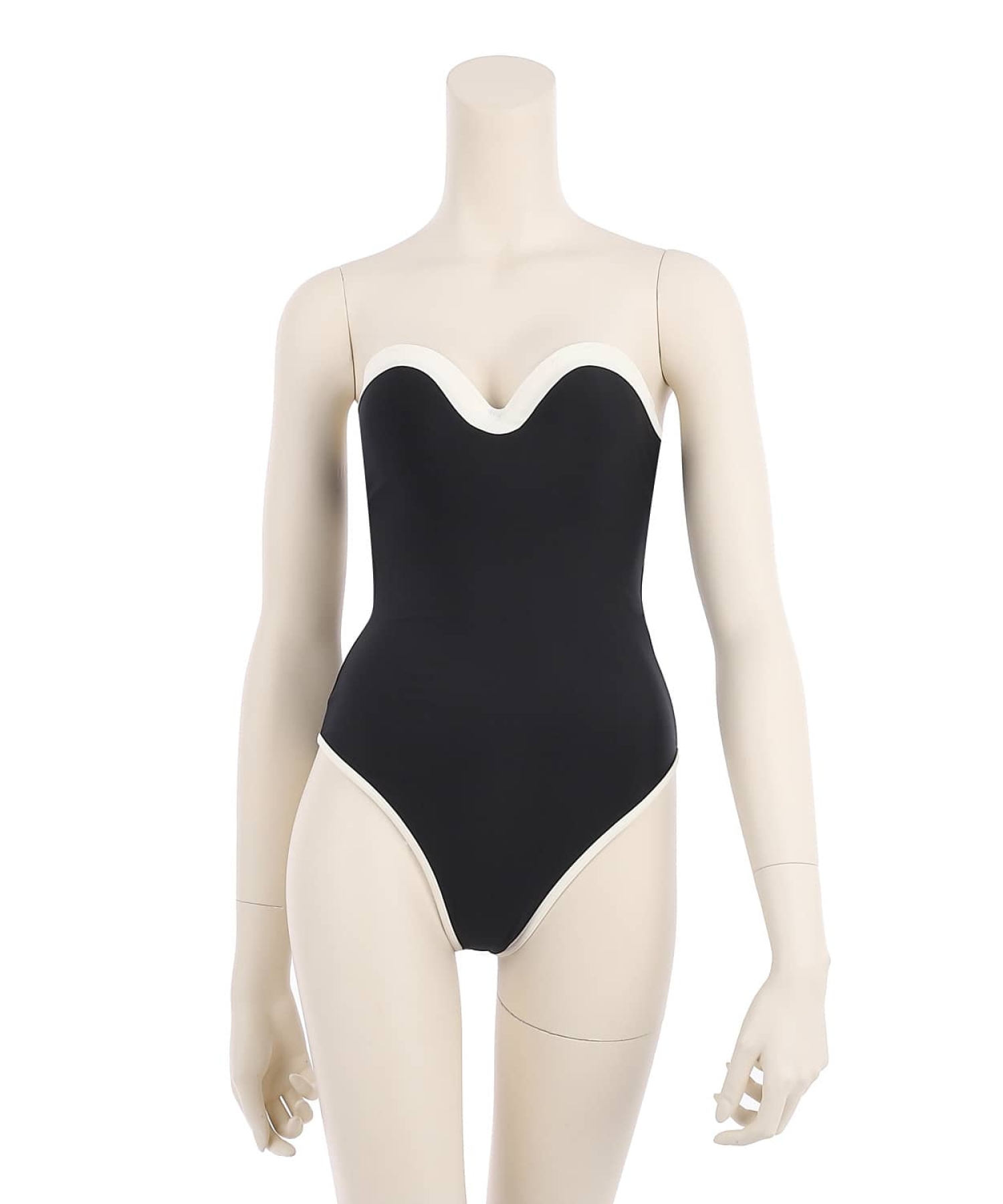 バイカラーカーブ ワンピース